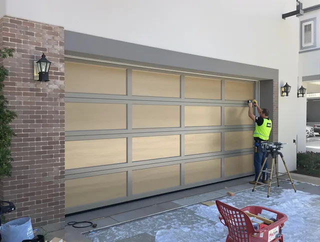 Garage door replacement service by Beaumont Garage Door Repair in Beaumont